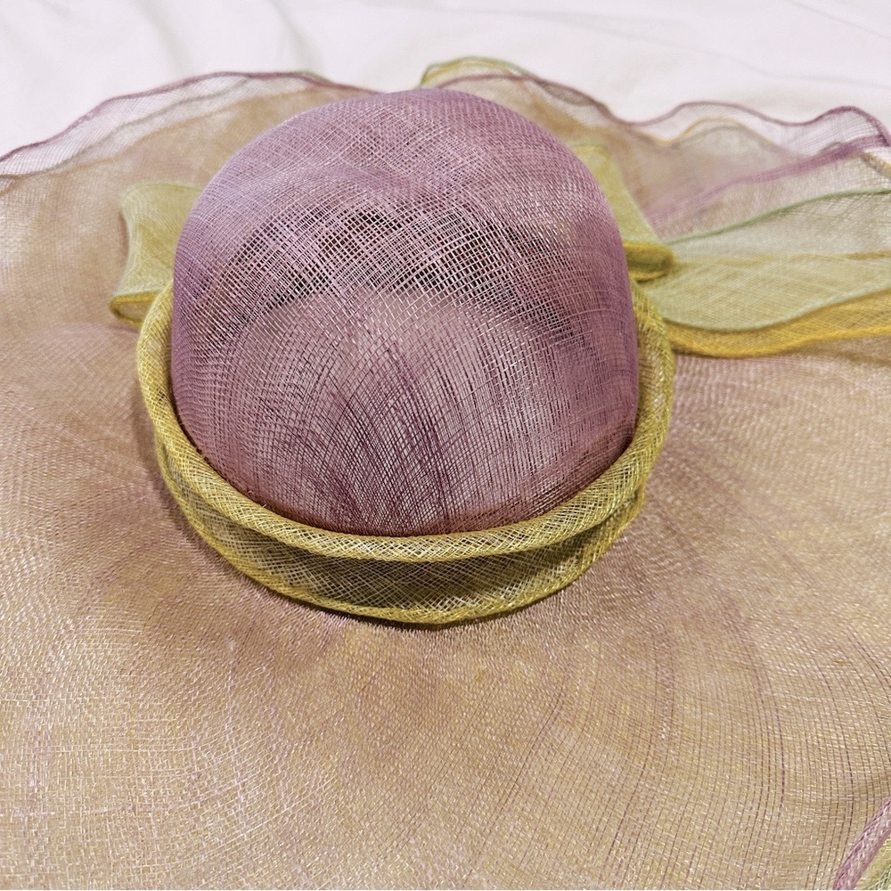 Toucan Collection Yellow and Purple Hat - Picture 5 of 7